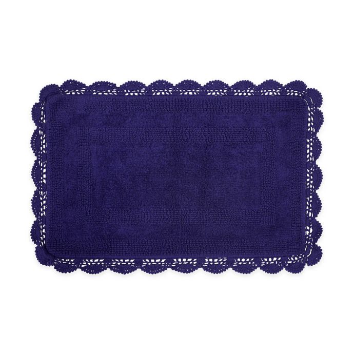 Laura Ashley Crochet Bath Rug Bed Bath Beyond