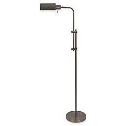 D?cor Therapy Harvey Pharmacy Floor Lamp in Brushed Steel