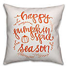 Alternate image 0 for Designs Direct Pumpkin Space Square Throw Pillow in Orange