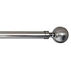 Alternate image 0 for Versailles Home Fashions Lexington Ball 28 to 48-Inch Adjustable Curtain Rod in Pewter/Silver