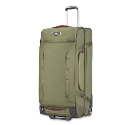 high sierra at8 wheeled duffel upright