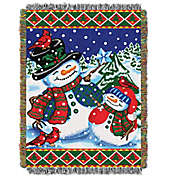 Winter Pals Tapestry Throw