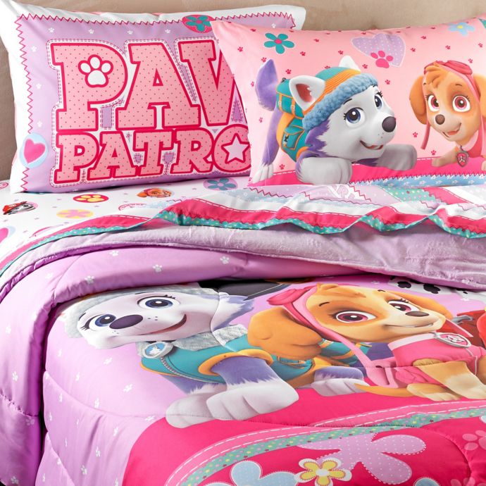 Bedding Sets & Collections Paw Patrol Girl Comforter and Sheets Bedding ...