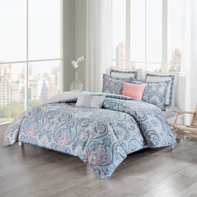 Echo Avalon Duvet Cover Set Bed Bath And Beyond Canada