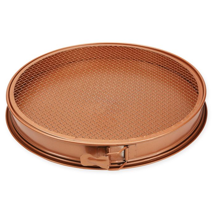 Copper Chef™ 3Piece Perfect Pizza & Crisper Pan Set Bed Bath and Beyond Canada