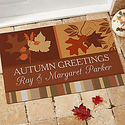 Happy Autumn Door Mat