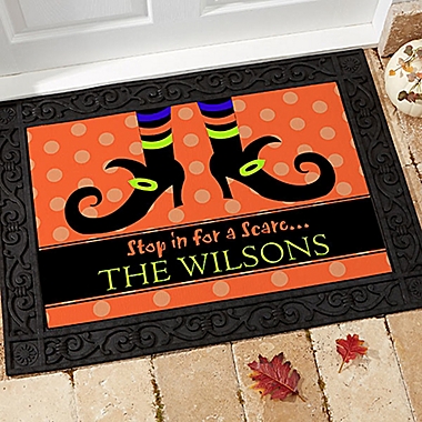 Stop In For A Scare Door Mat. View a larger version of this product image.