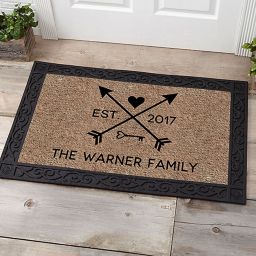 Arrows of Love Door Mat