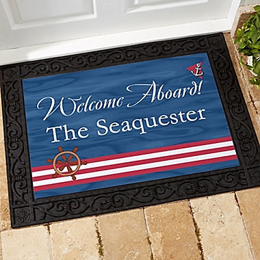 Welcome Aboard! Door Mat. View a larger version of this product image.