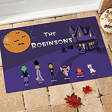 Halloween Character Door Mat. View a larger version of this product image.