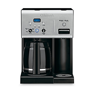 Cuisinart&reg; Coffee Plus&trade; 12-Cup Programmable Coffee Maker with Hot Water System. View a larger version of this product image.