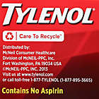 Alternate image 2 for Tylenol&reg; Extra Strength 100-Count 500 mg Pain Reliever Caplets for Adults