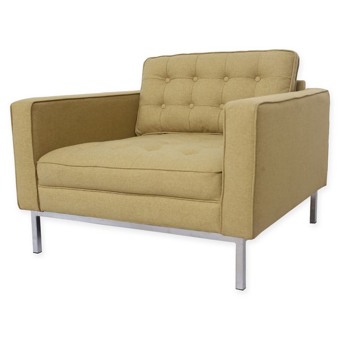 Chic Home Tucker Linen Club Chair Bed Bath Beyond