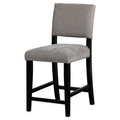 Clayton Washed Velvet Stool