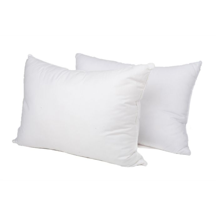 EZ Dreams™ Natural Latex Wick Away Jumbo Pillow (Set of 2) Bed Bath