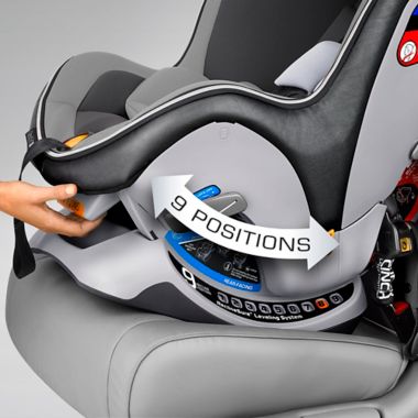 Chicco&reg; NextFit&trade; iX Zip Convertible Car Seat in Traction. View a larger version of this product image.