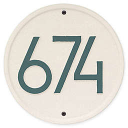 Whitehall Products Round Modern Wall Plaque