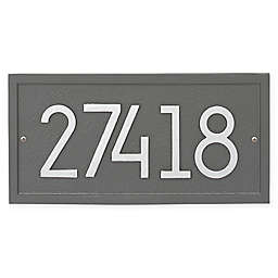 Whitehall Products Rectangle Modern Wall Plaque