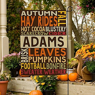 Fall Fun Garden Flag. View a larger version of this product image.