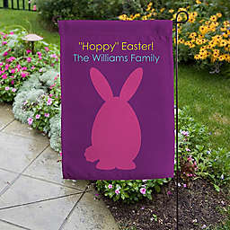Easter Bunny Family Garden Flag