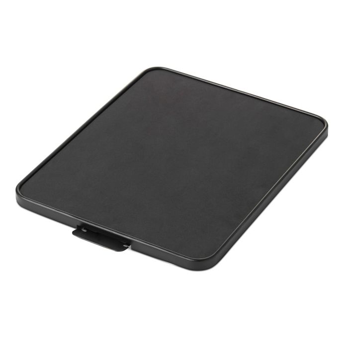 Nifty Home Products Countertop Appliance Rolling Tray in Black Bed