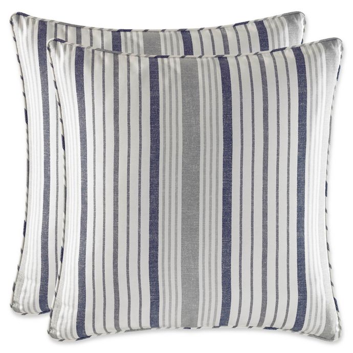 Stone Cottage Conrad European Pillow Shams in Grey (Set of 2) Bed Bath & Beyond