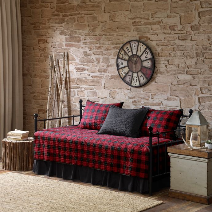 Woolrich® Buffalo Check Reversible Daybed Set Bed Bath and Beyond Canada