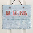 Alternate image 0 for Coastal Home 11.5-Inch x 9.5-Inch Personalized Slate Sign