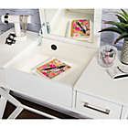 Alternate image 6 for Alexis Bathroom Vanity with Stool in White