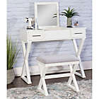 Alternate image 13 for Alexis Bathroom Vanity with Stool in White