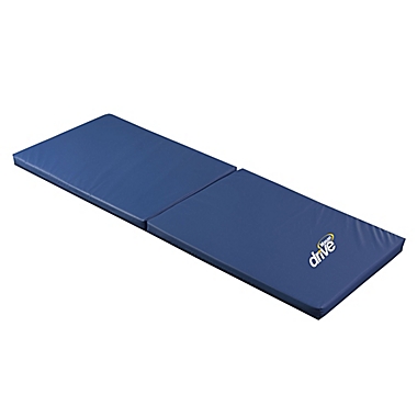 Drive Medical Floor Mat with Masongard Cover in Blue. View a larger version of this product image.