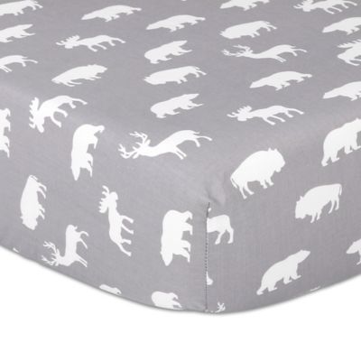 peanut shell woodland trails crib bedding