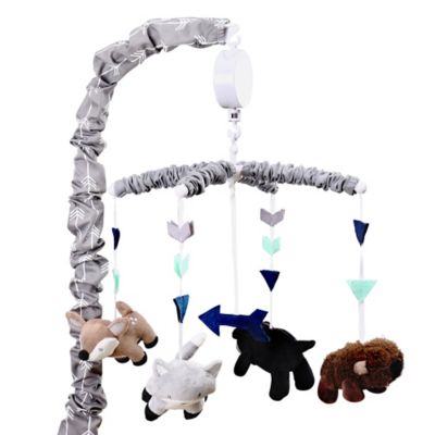 peanut shell woodland trails crib bedding