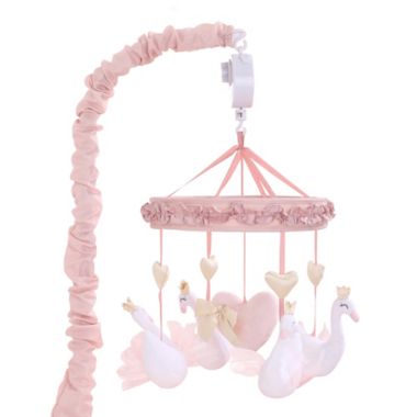The Peanutshell&trade; Grace Musical Mobile in Pink. View a larger version of this product image.