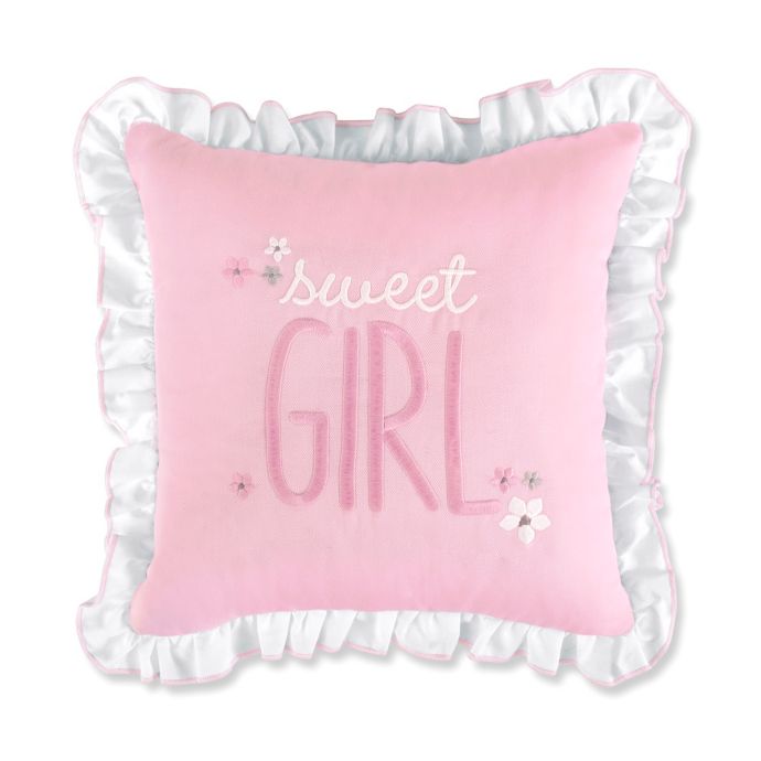 Wendy Bellissimo Mix Match Savannah Sweet Girl Square Throw