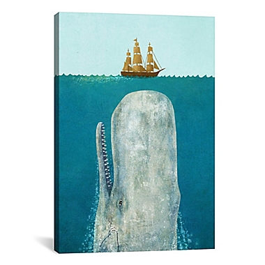 iCanvas The Whale 18-Inch x 26-Inch Canvas Wall Art. View a larger version of this product image.
