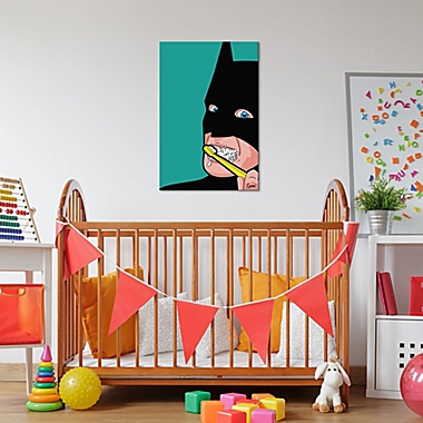 iCanvas Bat Brush 18-Inch x 12-Inch Canvas Wall Art. View a larger version of this product image.