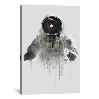 JP London Ready to Hang Made in North America Gallery Wrap Heavyweight Canvas Wall Art NASA Space Face Astronaut 14in SQSCNV0066 