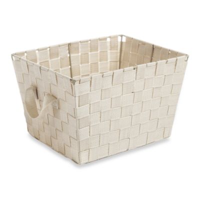 small woven storage baskets