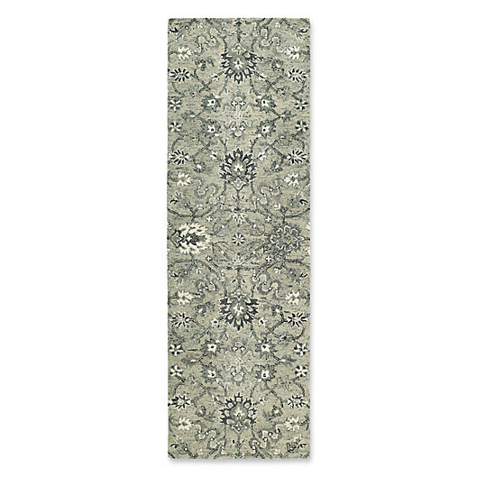 Alternate image 1 for Kaleen Chancellor Sultan 2'6 x 8' Hand-Tufted Runner in Grey