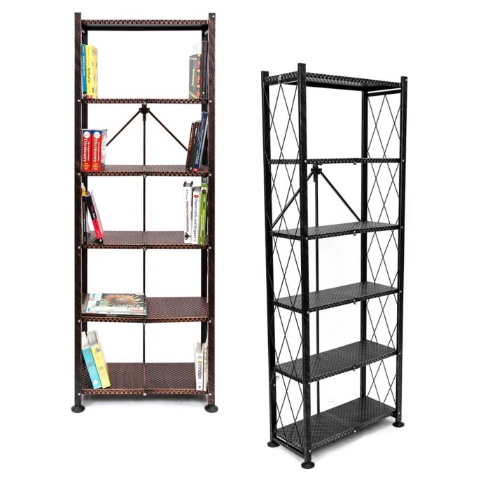 Origami 6 Shelf Foldable Bookshelf Bed Bath Beyond