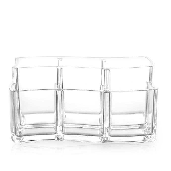 Bino Wave Acrylic Cosmetics Organizer Bed Bath & Beyond