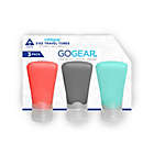 Alternate image 1 for Cool Gear 3-Pack Go Gear Travel Containers in Pink/Grey/Blue