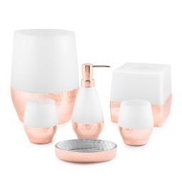 rose gold bathroom fixtures