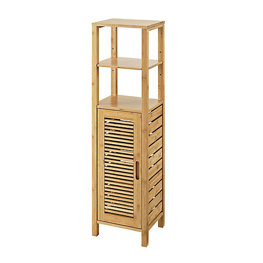 Alternate image 1 for Linon Home Bracken Bamboo Mid Cabinet