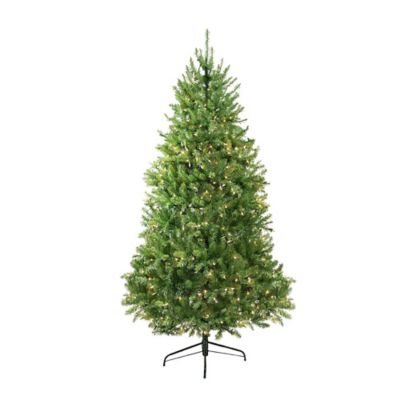 Melrose International Pine with Bell Green Red 16 inch Metal and Artificial Greenery Christmas Pick 