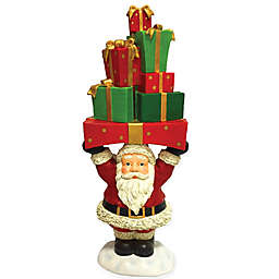 National Tree Company® 30-Inch Santa Claus Holding Presents Figurine