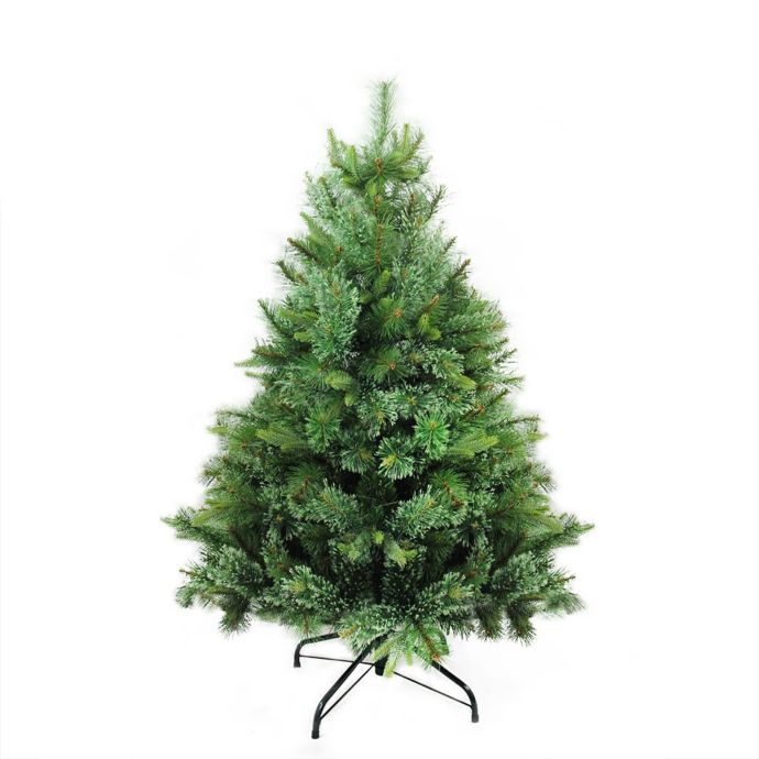 Home Accents Holiday 4 ft. Pre-Lit Noble Artificial ...