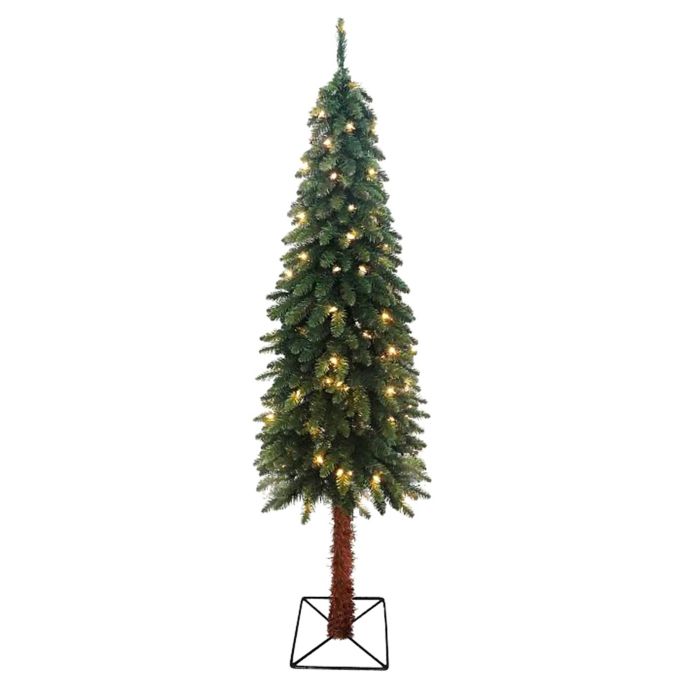 Northlight 7.5 ft. x 36 in. Unlit White Winston Pine ...