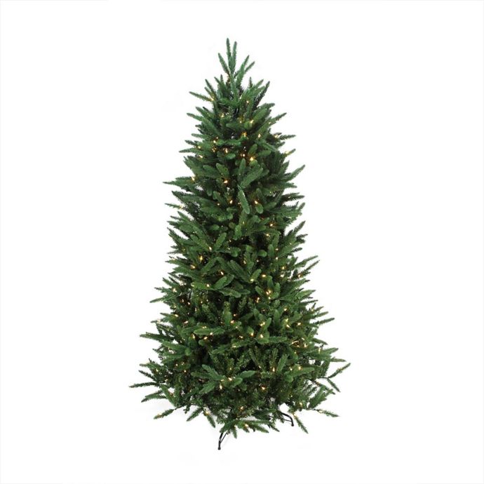 Northlight 7 5 Foot Pre Lit Artificial Christmas Tree With Multi Function Led Lights Bed Bath Beyond